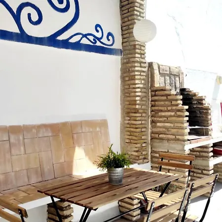 Ferienwohnung Cadiz Playa La Caleta Terraza Con Barbacoa Exterior foto